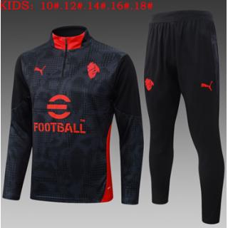 Chándal AC Milan 2025/26 (Black) - NIÑOS